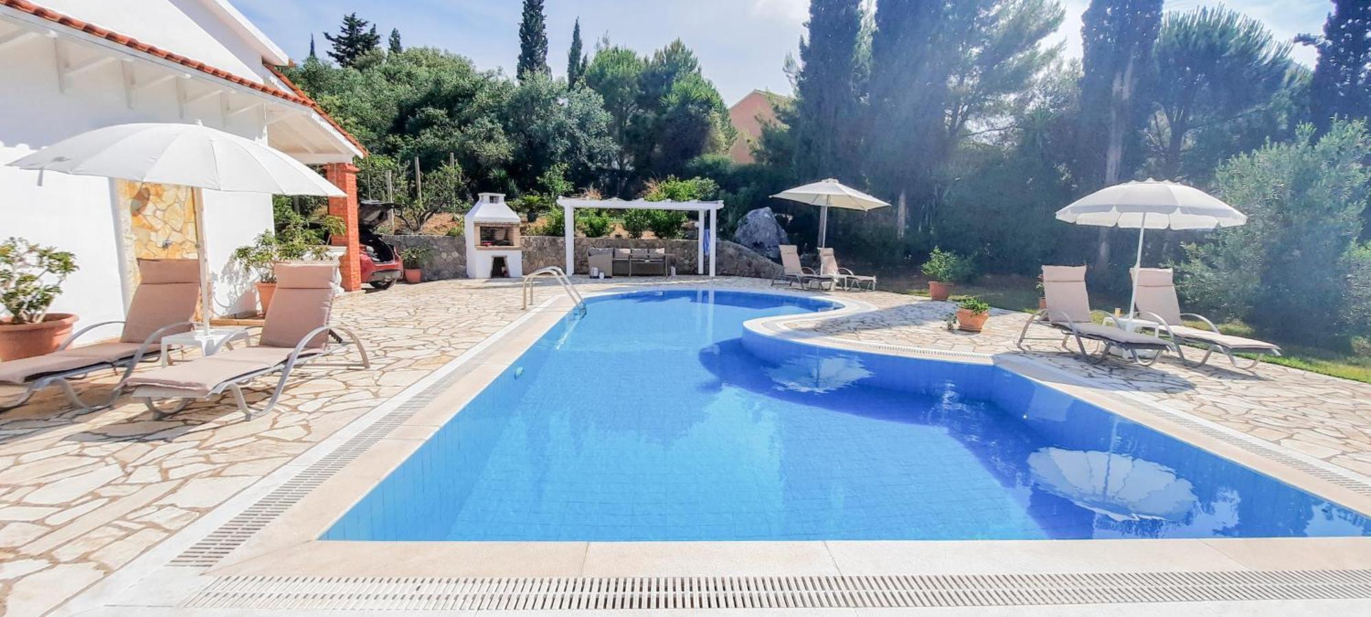 Villa Olive Grove And Sea View Agios Spyridon  外观 照片